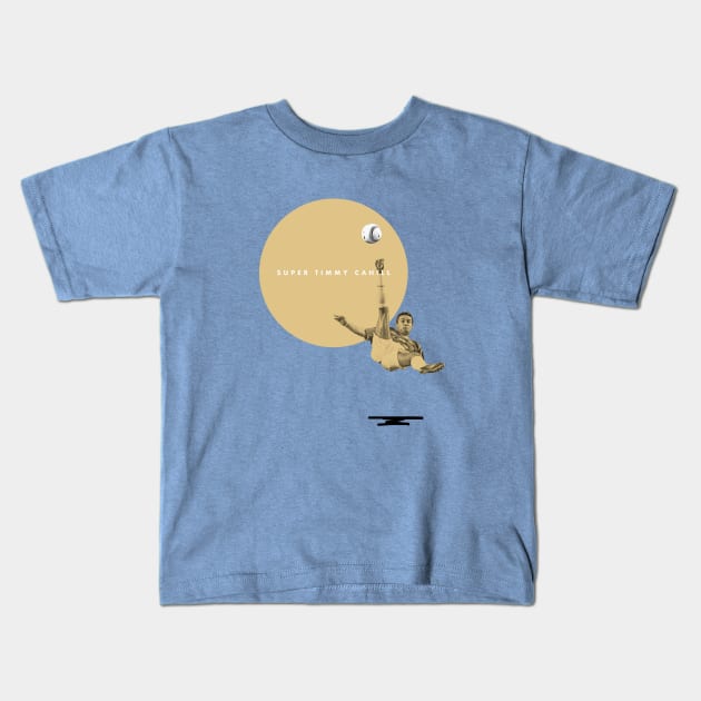 Tim Cahill Overhead Kids T-Shirt by StripTees